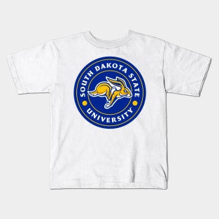 South Dakota State University - Jackrabbit Logo Kids T-Shirt